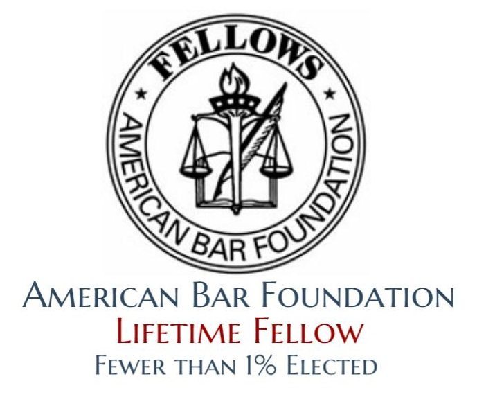 American Bar Association Lifetime Fellow. Fewer than 1% elected